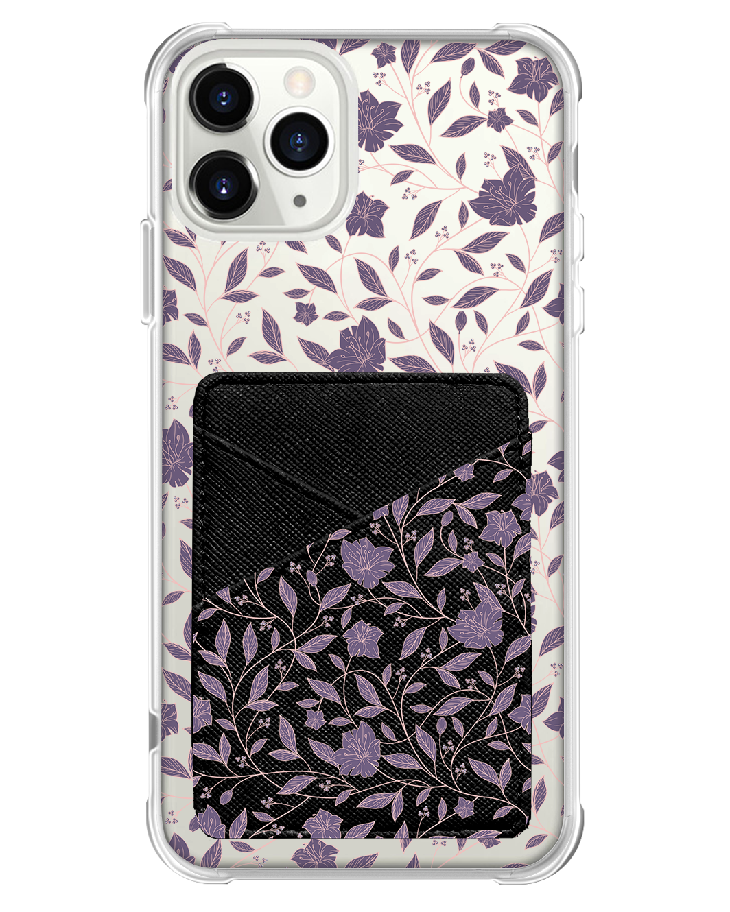 iPhone Phone Wallet Case - Sketchy Flower 4.0