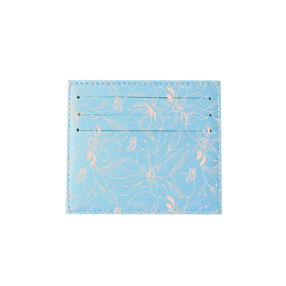 6 Slots Card Holder - Sketchy Flower & Butterfly 1.0