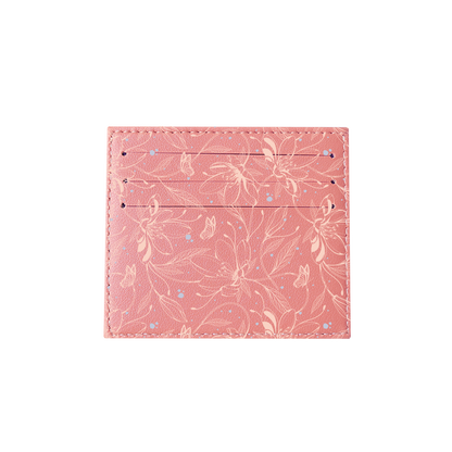 6 Slots Card Holder - Sketchy Flower & Butterfly 1.0