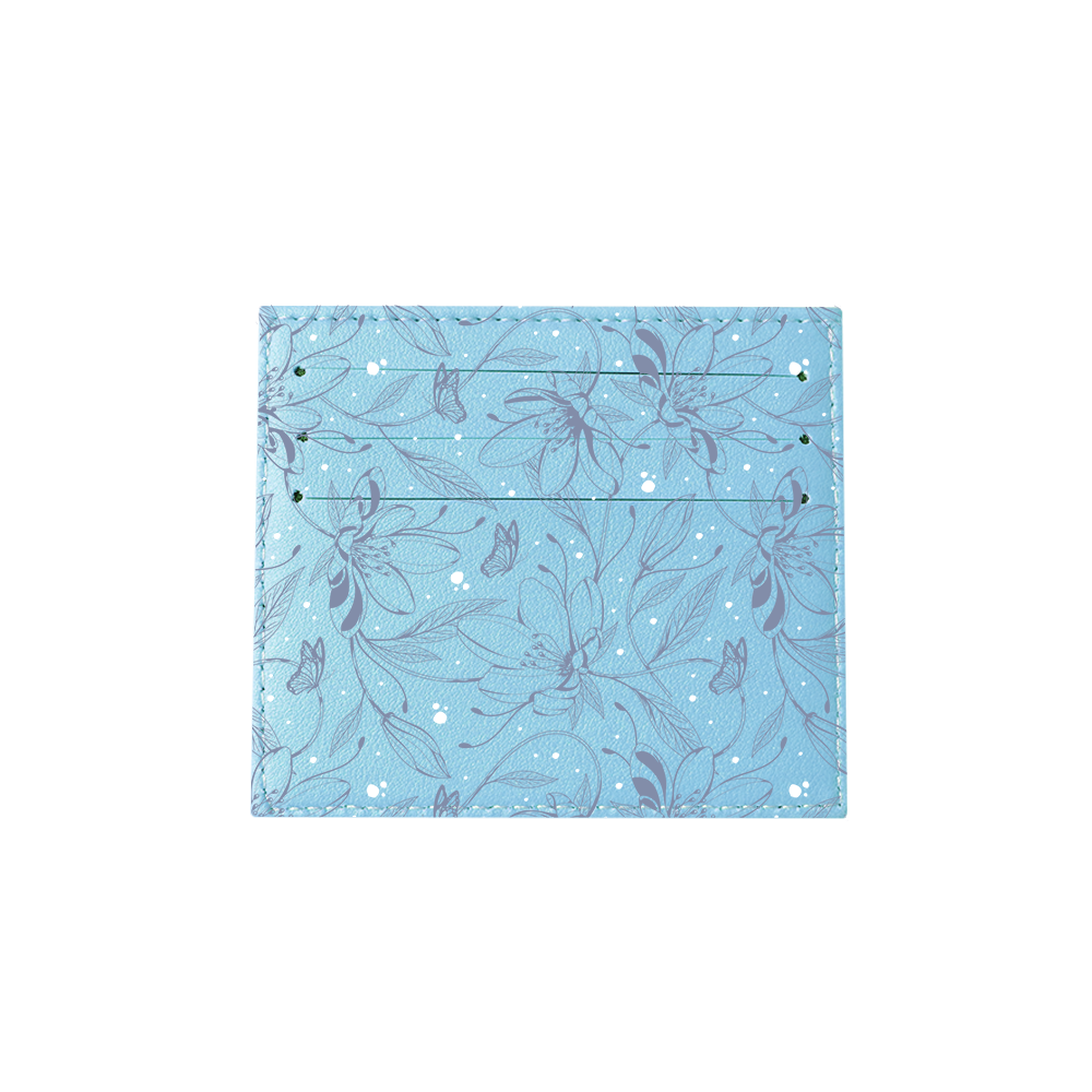 6 Slots Card Holder - Sketchy Flower & Butterfly 2.0