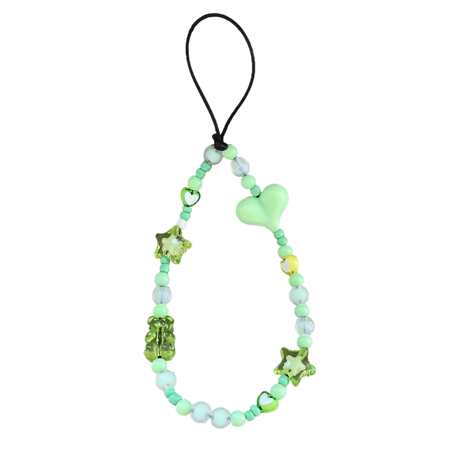 Beaded Strap - Green Mint Tosca