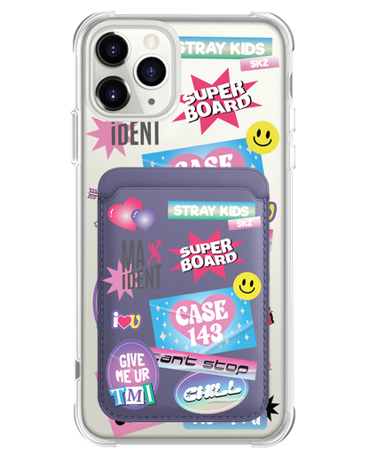 iPhone Magnetic Wallet Case - Stray Kids Case 143