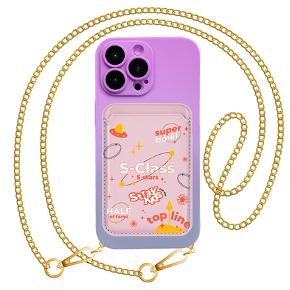 iPhone Magnetic Wallet Silicone Case - Stray Kids 5 Star