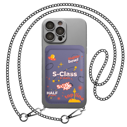 iPhone Magnetic Wallet Silicone Case - Stray Kids 5 Star