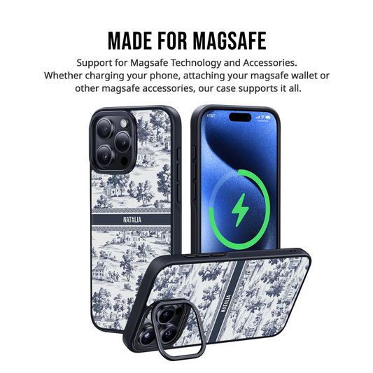 iPhone Standee Grip Case - Toile du Juoy Horse