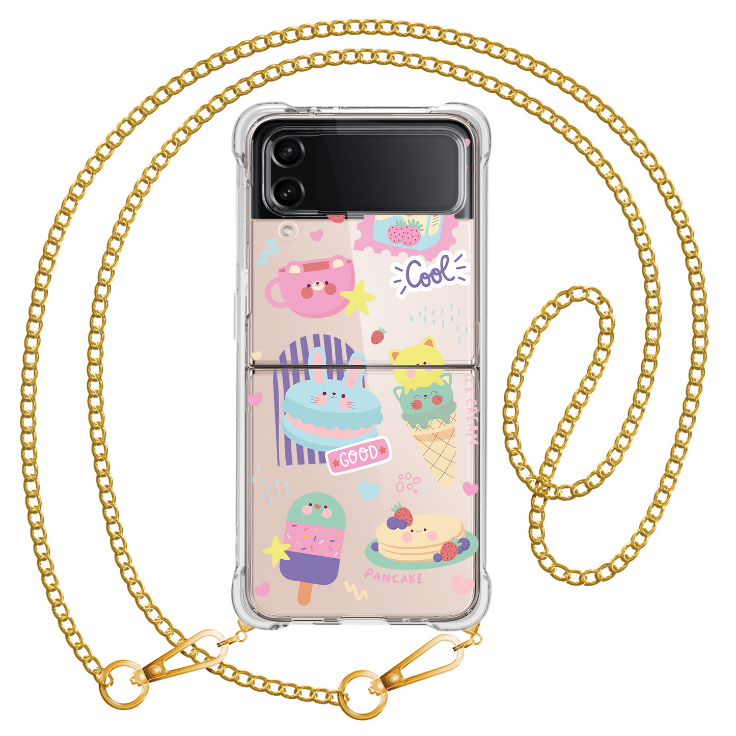 Android Flip / Fold Case - Sweet Cafe