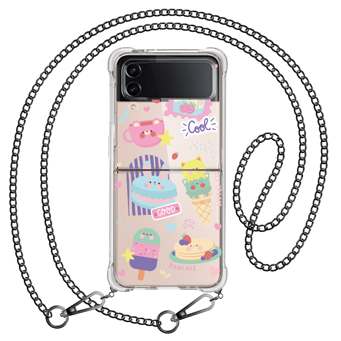 Android Flip / Fold Case - Sweet Cafe