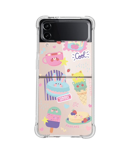 Android Flip / Fold Case - Sweet Cafe