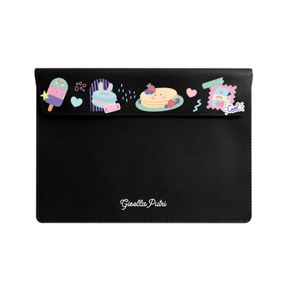 Vegan Leather Sleeve - Sweet Cafe