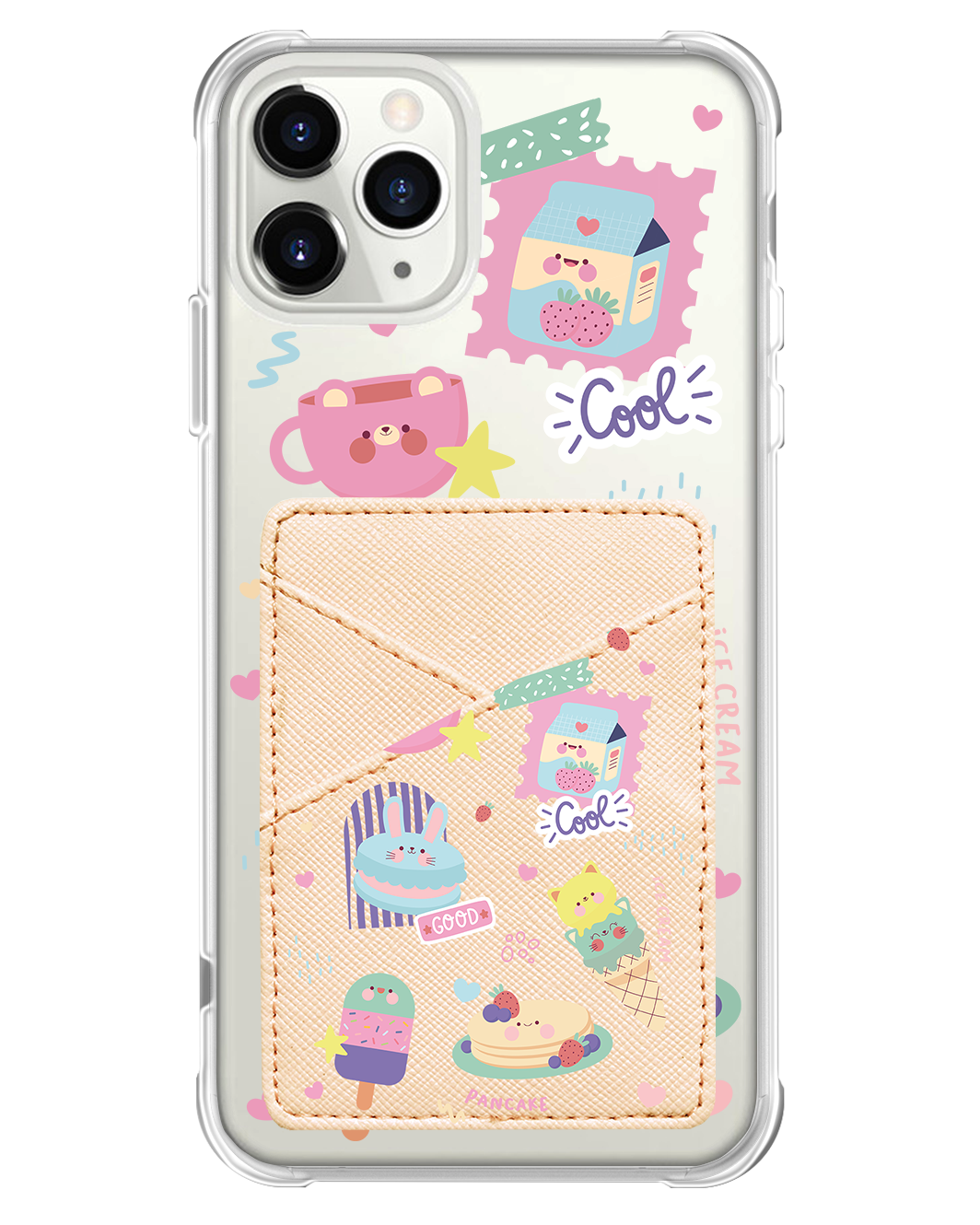 iPhone Phone Wallet Case - Sweet Cafe