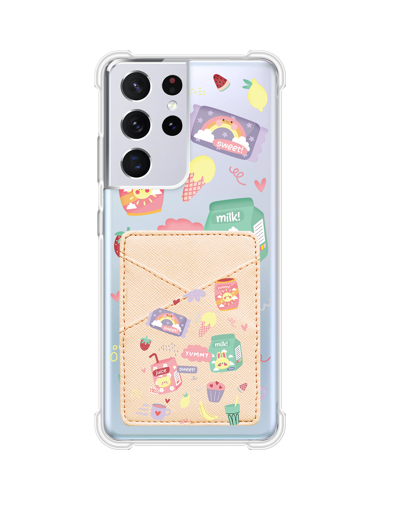 Android Phone Wallet Case - Sweet Yummy