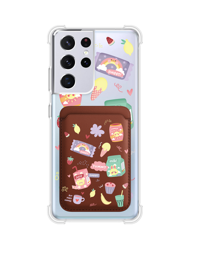 Android Magnetic Wallet Case - Sweet Yummy
