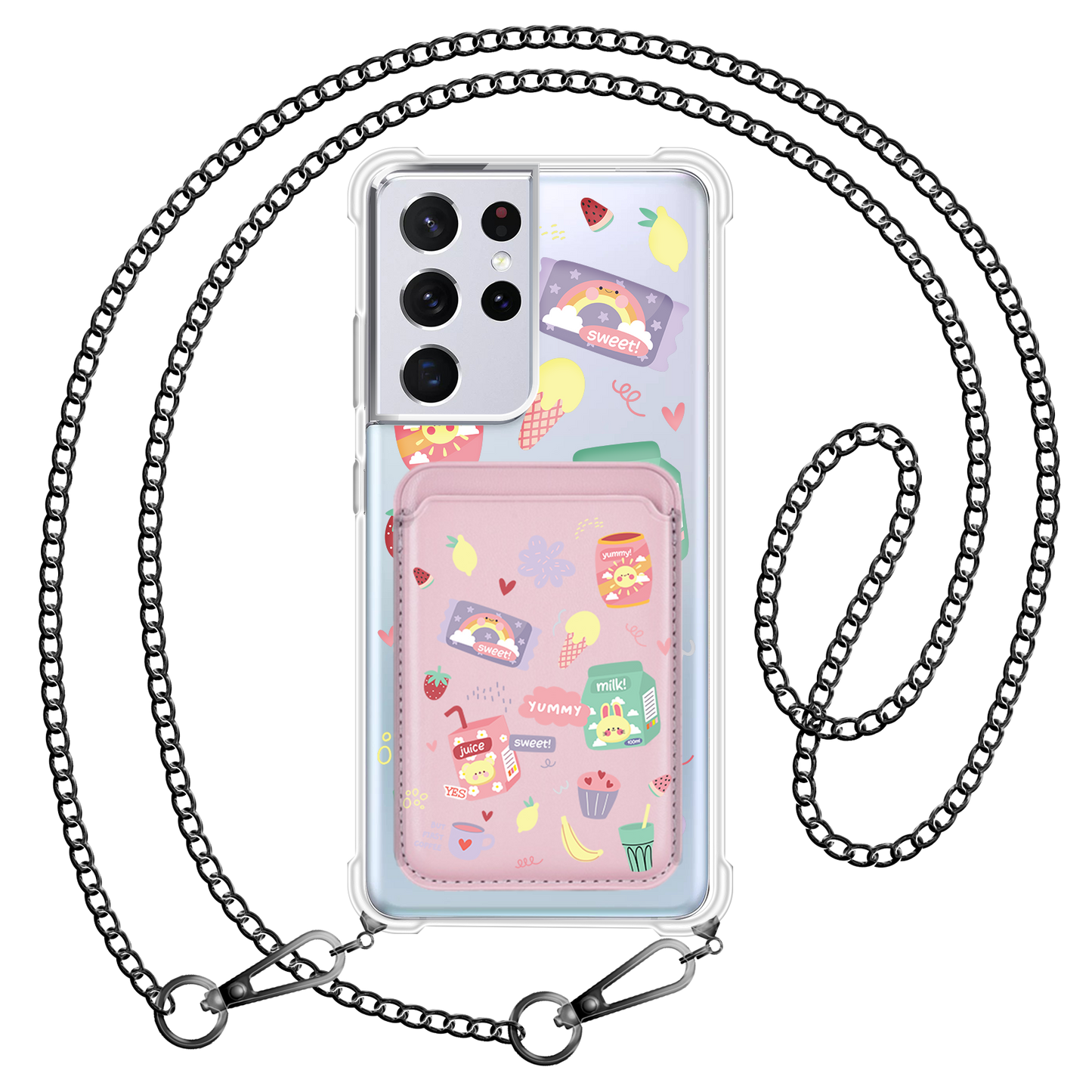 Android Magnetic Wallet Case - Sweet Yummy