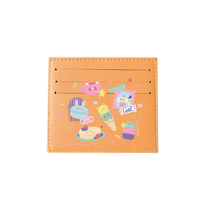 6 Slots Card Holder - Sweet Cafe