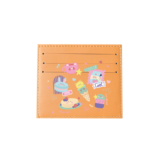 6 Slots Card Holder - Sweet Cafe