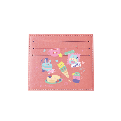 6 Slots Card Holder - Sweet Cafe