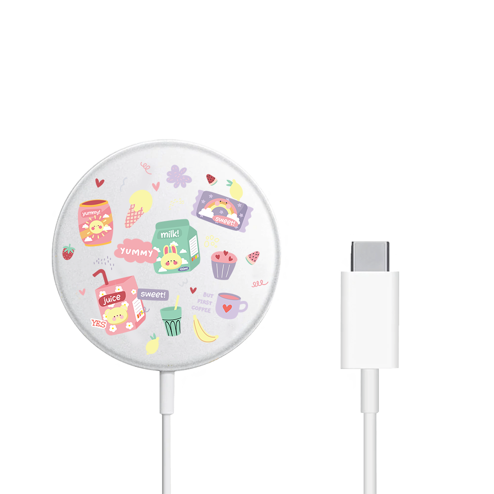 Magnetic Wireless Charger - Sweet Yummy