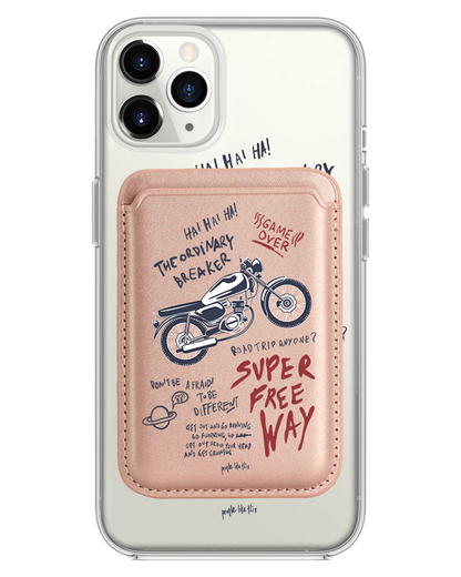 iPhone Magnetic Wallet Case - The Ordinary Breaker