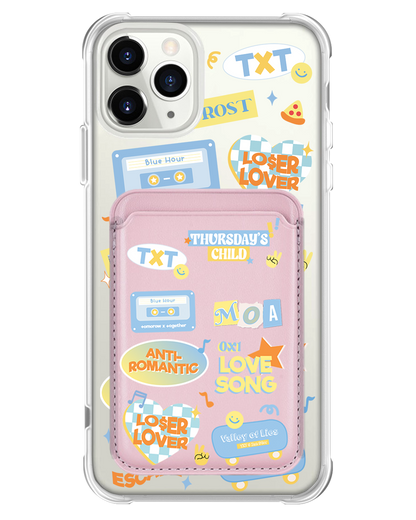 iPhone Magnetic Wallet Case - TXT Sticker Pack