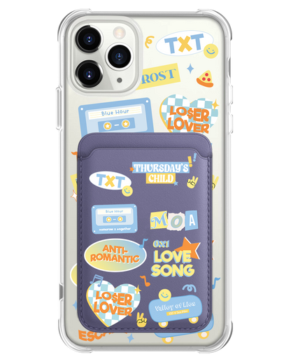 iPhone Magnetic Wallet Case - TXT Sticker Pack
