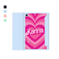 Android Tab Acrylic Flipcover - Barbie Love Pattern