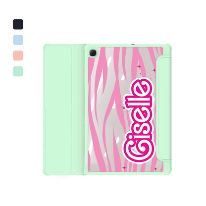 Android Tab Acrylic Flipcover - Barbie Zebra Pattern