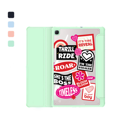 Android Tab Acrylic Flipcover - The Boyz Song Sticker Pack