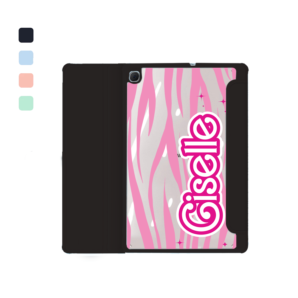 Android Tab Acrylic Flipcover - Barbie Zebra Pattern