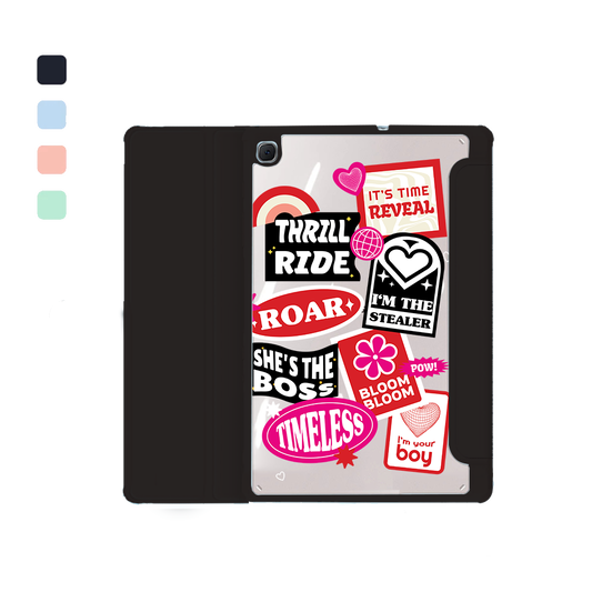 Android Tab Acrylic Flipcover - The Boyz Song Sticker Pack