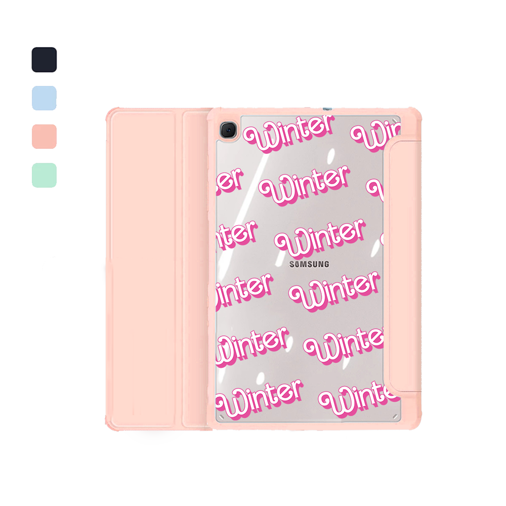 Android Tab Acrylic Flipcover - Barbie Monogram