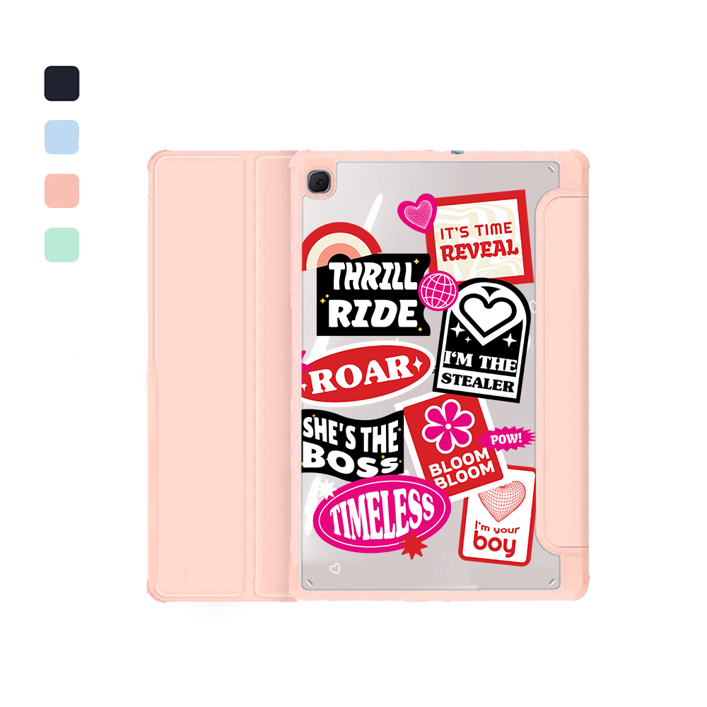 Android Tab Acrylic Flipcover - The Boyz Song Sticker Pack