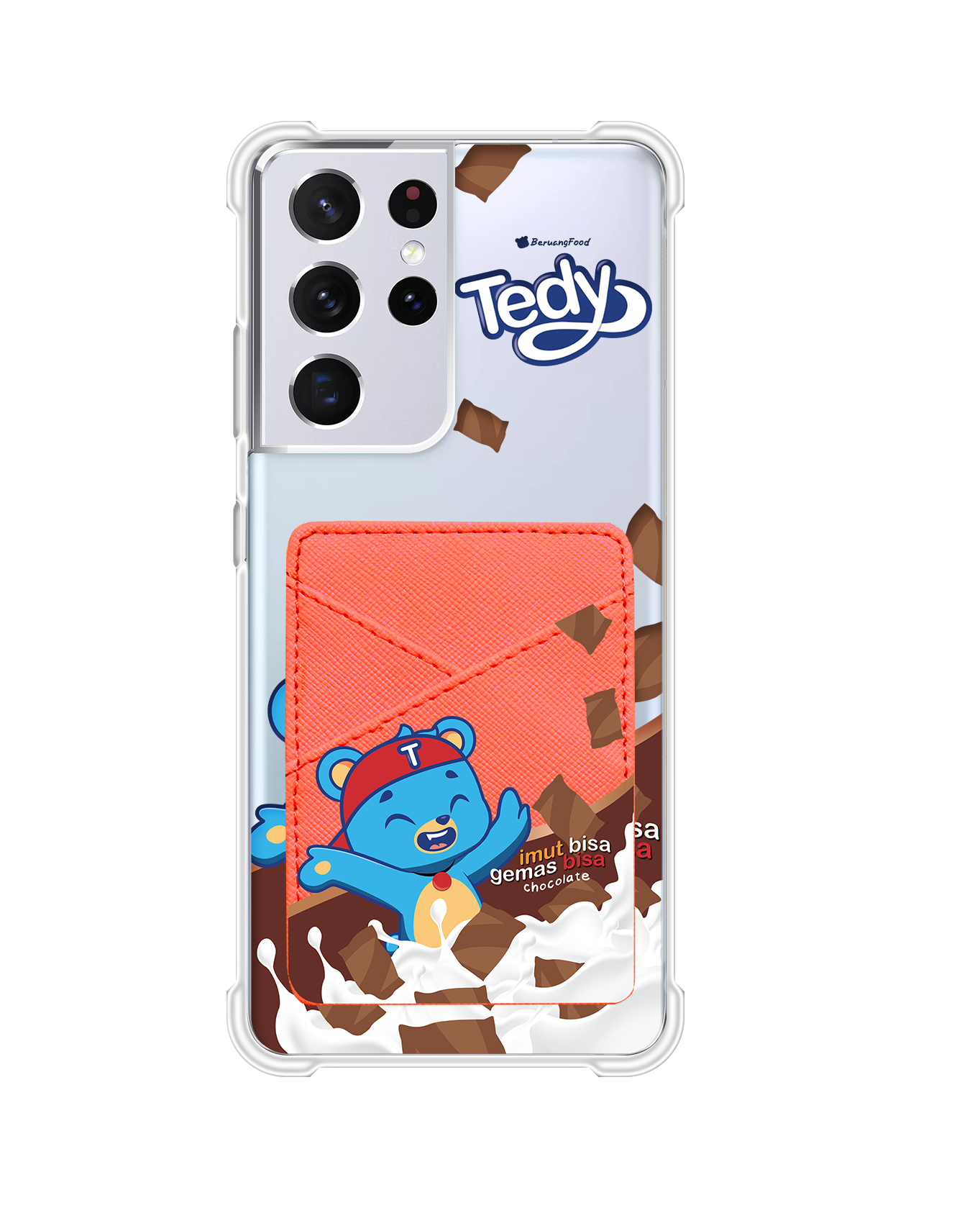 Android Phone Wallet Case - Tedy
