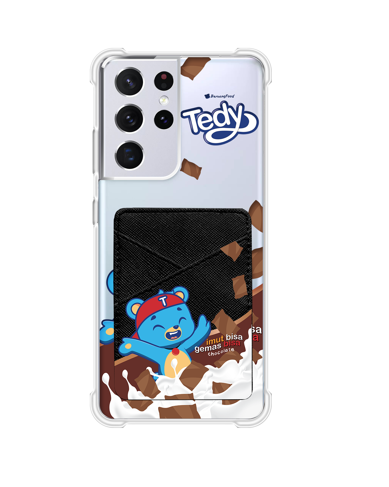 Android Phone Wallet Case - Tedy
