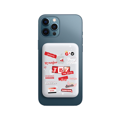 Magnetic Wireless Powerbank - The Boyz Members