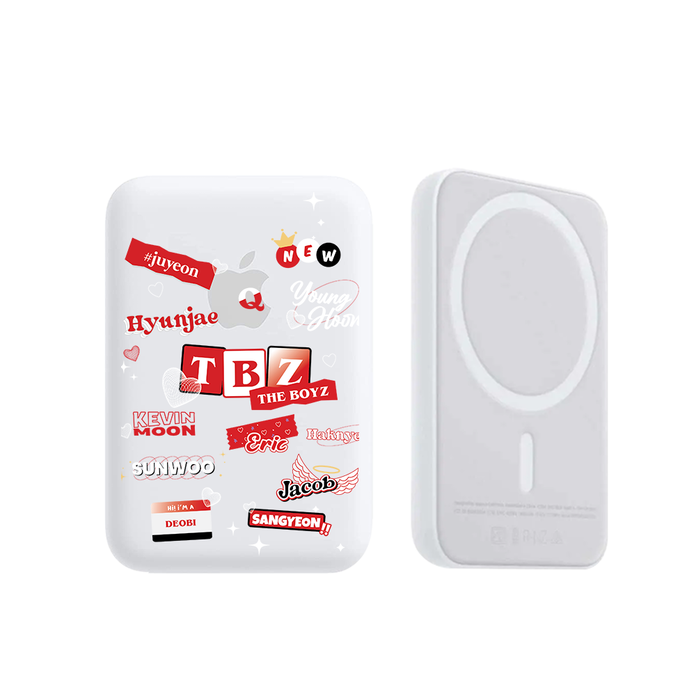 Magnetic Wireless Powerbank - The Boyz Members