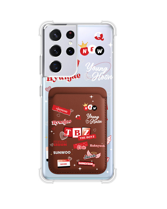 Android Magnetic Wallet Case - The Boyz Members