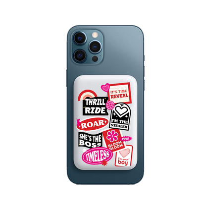 Magnetic Wireless Powerbank - The Boyz Song Sticker Pack