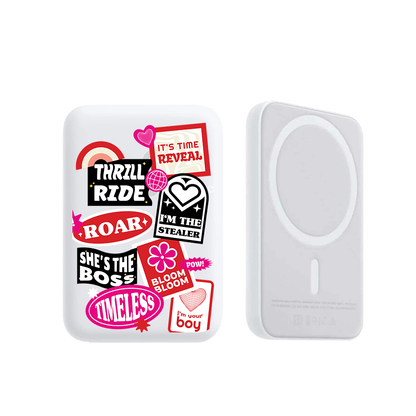 Magnetic Wireless Powerbank - The Boyz Song Sticker Pack