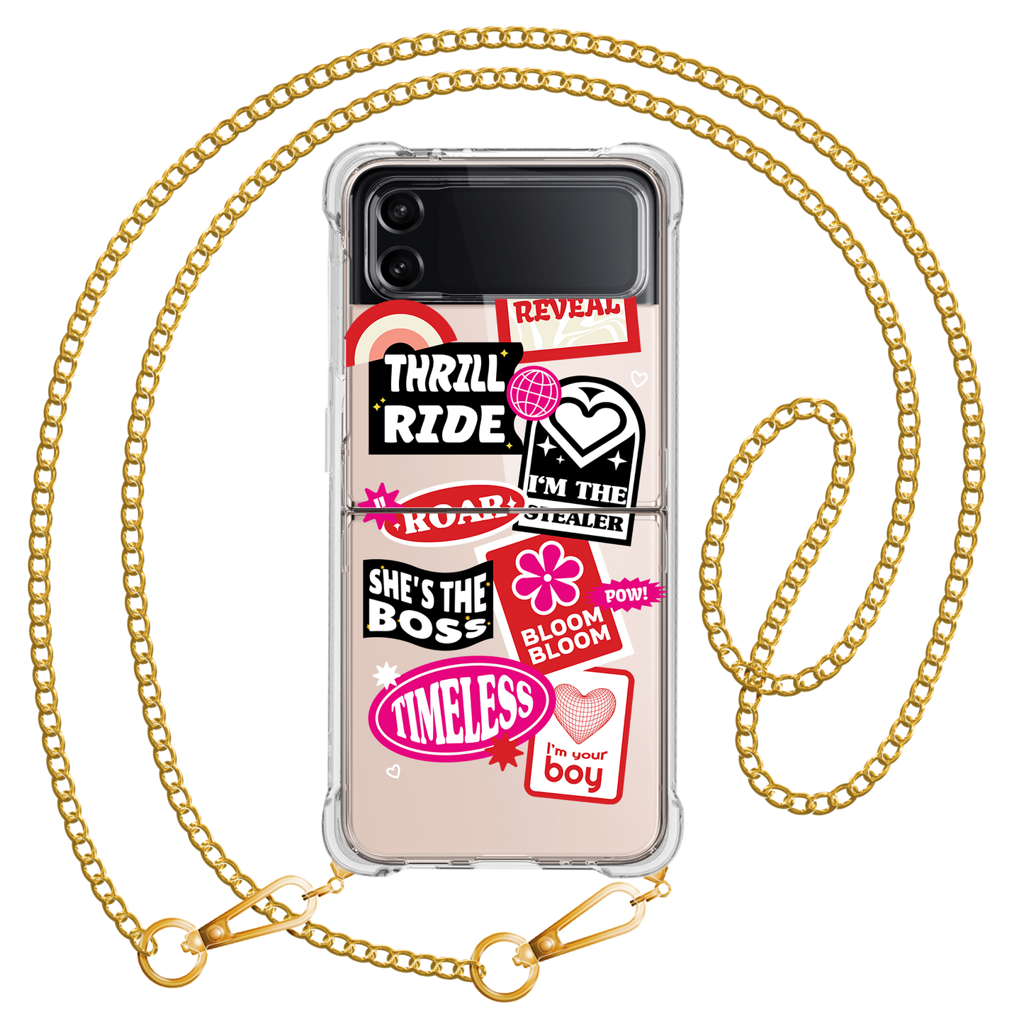 Android Flip / Fold Case - The Boyz Song Sticker Pack