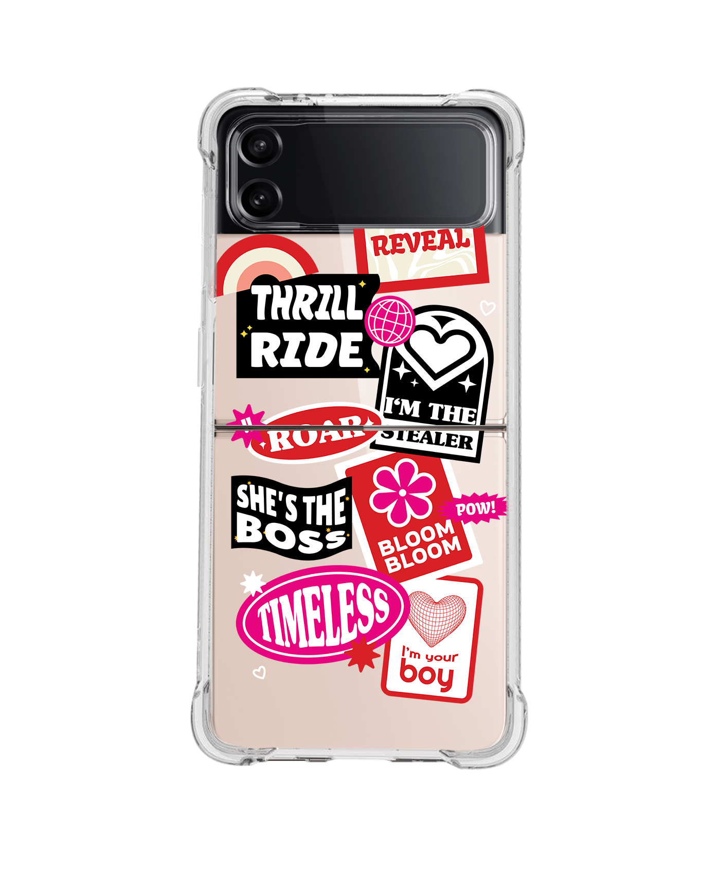 Android Flip / Fold Case - The Boyz Song Sticker Pack