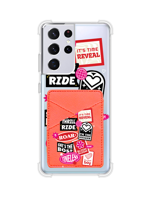 Android Phone Wallet Case - The Boyz Song Sticker Pack