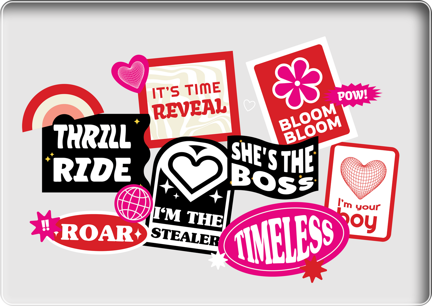 MacBook Snap Case - The Boyz Song Sticker Pack