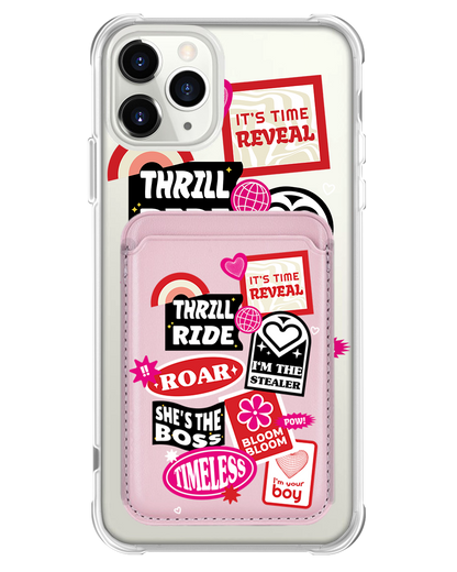 iPhone Magnetic Wallet Case - The Boyz Song Sticker Pack
