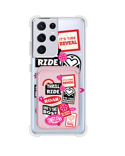 Android Magnetic Wallet Case - The Boyz Song Sticker Pack