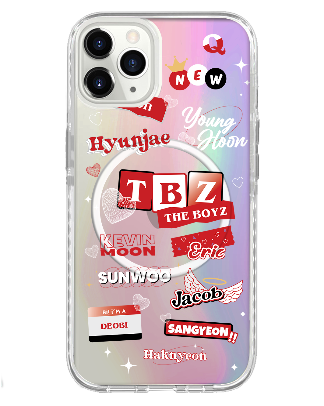 iPhone Rearguard Holo - The Boyz Members