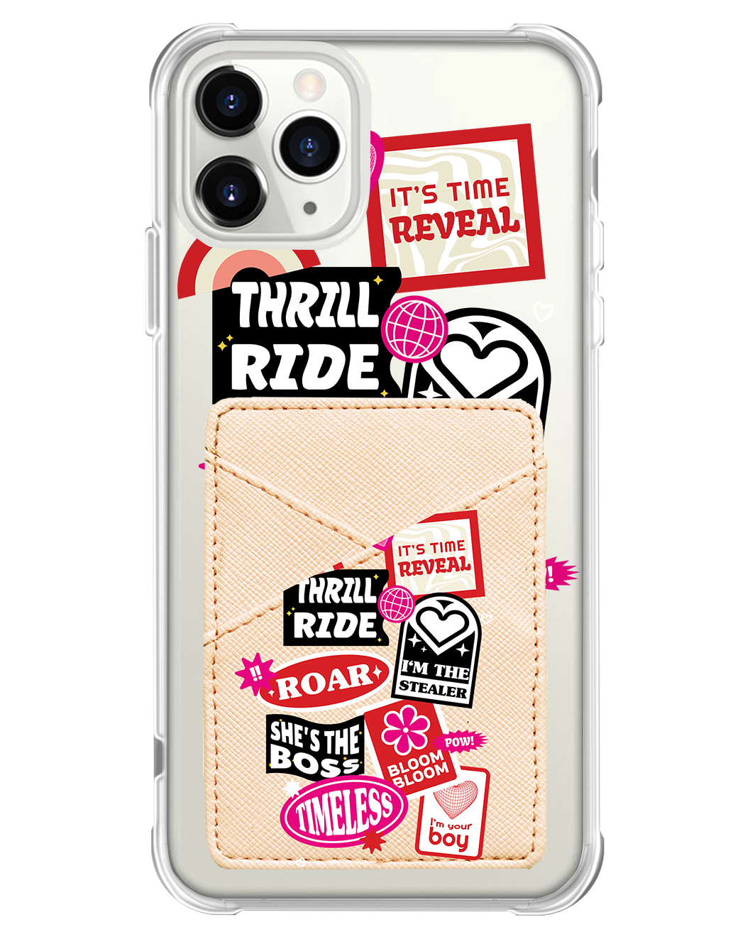 iPhone Phone Wallet Case - The Boyz Song Sticker Pack