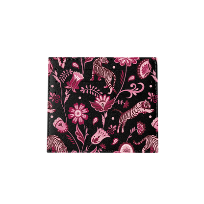6 Slots Card Holder - Tiger & Floral 2.0