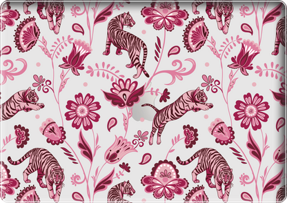 MacBook Snap Case - Tiger & Floral 2.0
