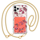 iPhone Phone Wallet Case - Tiger & Floral 2.0