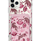 iPhone Magnetic Wallet Case - Tiger & Floral 2.0